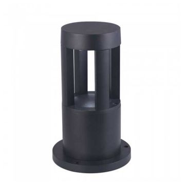 V-TAC VT-830 10W Led jardin sol lumière lampe corps noir IP65 25cm blanc chaud 3000K - SKU 8322