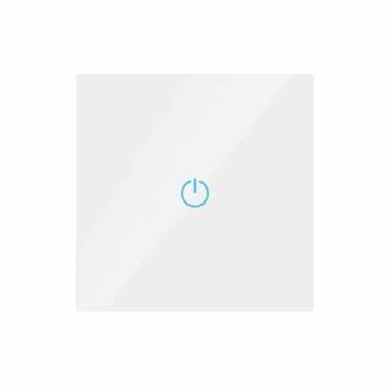 V-TAC VT-5121 interrupteur tactile 1-bouton et 2 façons encastré blanc - sku 8360