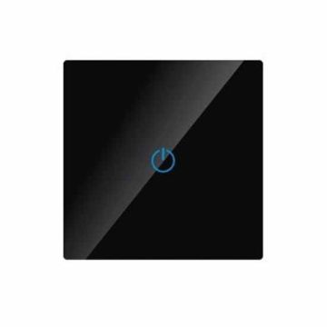 V-TAC VT-5121 interrupteur tactile 1-bouton et 2 façons encastré noir - sku 8389 V-TAC VT-5121 interrupteur tactile 1-bouton et 2 façons encastré noir - sku 8389
