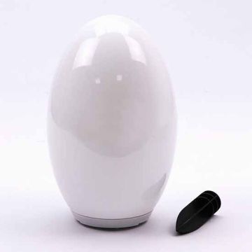 Lampe solaire en forme d&#39;œuf V-TAC VT-7815, LED œuf, lampe de sol RGB+W avec piquet, capteur de lux, RGB 3000K - sku 8557