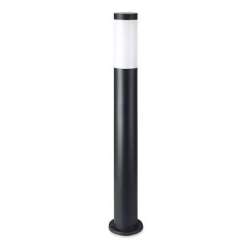 V-TAC VT-838 Applique fixation au sol 80cm avec corps noir en acier inoxydable IP44 1xE27 - sku 8978