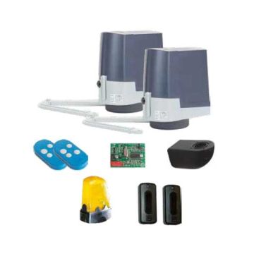 Kit de portail complet CAME FTX avec 2 portes battantes, bras, jusqu&#39;à 2 m pour FTX20K01