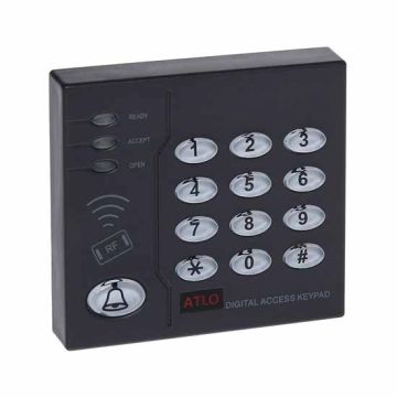 Serrure à combinaison 12V interne autonome lecteur RFID Noir 6500 users Serrure à combinaison 12V interne autonome lecteur RFID Noir 6500 users