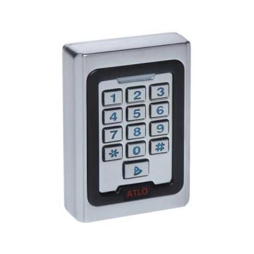 Serrure à combinaison 12V interne autonome avec lecteur RFID - En métal Argenté IP40 Serrure à combinaison 12V interne autonome avec lecteur RFID - En métal Argenté IP40
