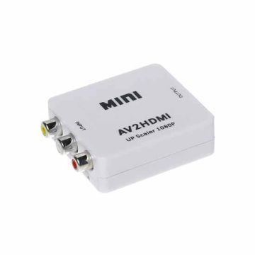 Convertisseur RCA AV PAL/NTSC to HDMI Video and Audio L/R Convertisseur RCA AV PAL/NTSC to HDMI Video and Audio L/R