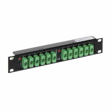Fiche d'alimentation 12/24V - 12output x 1A Rack 10"