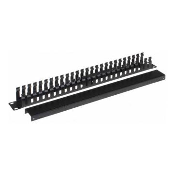 Organisateur des cables pour l’armoire rack 19" 1U - 90OKR-24 Organisateur des cables pour l’armoire rack 19" 1U - 90OKR-24