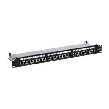 90PP24/RJ6CFTP Panneau de raccordement 24 ports FTP cat6 pour l’armoire RACK 19 90PP24/RJ6CFTP Panneau de raccordement 24 ports FTP cat6 pour l’armoire RACK 19