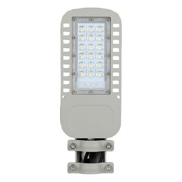 V-TAC PRO VT-34ST Réverbère LED Street light 30W chip samsung blanc froid 6400K aluminium gris IP65 - sku 957 V-TAC PRO VT-34ST Réverbère LED Street light 30W chip samsung blanc froid 6400K aluminium gris IP65 - sku 957