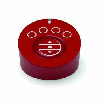 Transmetteur portable NICE AGIO pour la commande des rideaux, stores, éclairages, charges électriques AG4R avec socle de recharge