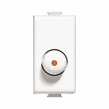 Variateur rotatif 100 - 500W 230Vac Blanc Bticino Matix AM5706 Variateur rotatif 100 - 500W 230Vac Blanc Bticino Matix AM5706