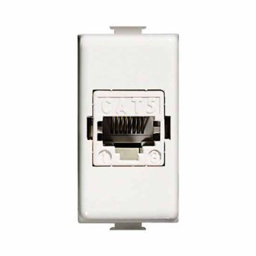 Connecteur modulaire RJ45 Cat. 5e UTP Bticino Matix AM5974AT5 Connecteur modulaire RJ45 Cat. 5e UTP Bticino Matix AM5974AT5