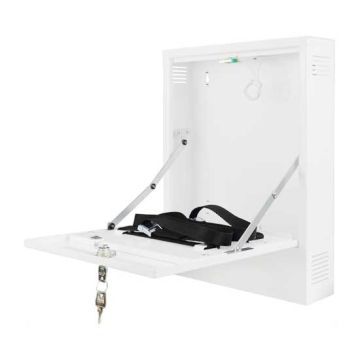Boîte en métal pour CCTV DVR verticale - tamper pulsar AWO528W Boîte en métal pour CCTV DVR verticale - tamper pulsar AWO528W