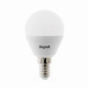 Beghelli 56963 Ampoule mini globe 3,5W LED SMD E14 P45 250LM blanc neutre 4000K