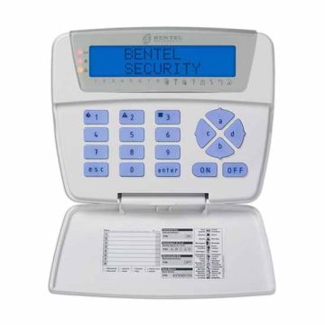 Bentel absoluta BKB-LCD classika clavier de commande deux lignes avec 3 DEL d'état Bentel absoluta BKB-LCD classika clavier de commande deux lignes avec 3 DEL d'état