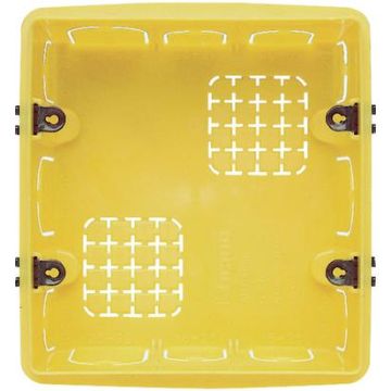 Boîtier encastrable en résine 6 modules de la série civile Bticino 506E Boîtier encastrable en résine 6 modules de la série civile Bticino 506E