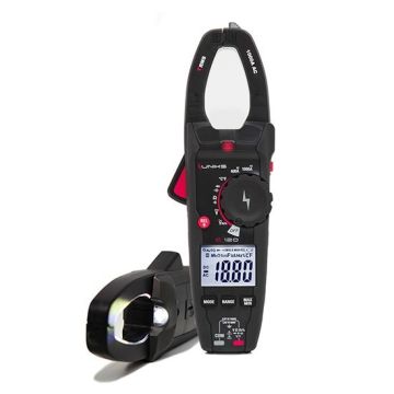 Pinces ampèremétriques professionnelles Mesures TRMS avec détecteur de phase et lampe de poche Uniks C120 Pinces ampèremétriques professionnelles Mesures TRMS avec détecteur de phase et lampe de poche Uniks C120