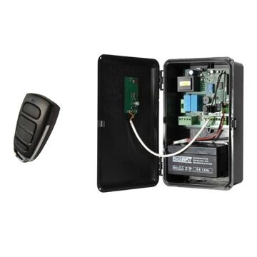 Centrale de commande pour volets roulants avec émetteur 4Ch 433MHz électro-déclencheur à distance Centrale de commande pour volets roulants avec émetteur 4Ch 433MHz électro-déclencheur à distance