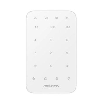 Hikvision AXPRO DS-PK1-E-WE Clavier tactile Keypad LED Alarme interne sans fil Wireless 868MHz Hikvision AXPRO DS-PK1-E-WE Clavier tactile Keypad LED Alarme interne sans fil Wireless 868MHz