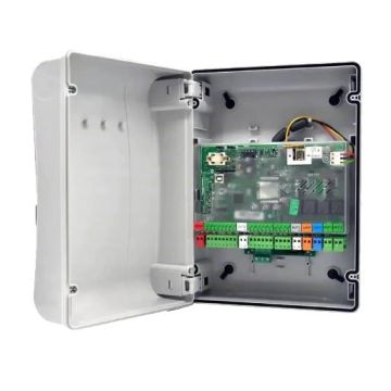 FAAC 790305 Équipement électronique Centrale de commande E124S pour portail battant avec conteneur