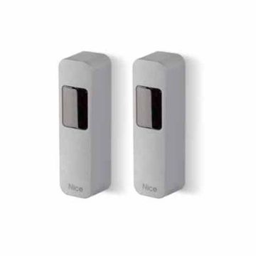 Paire de photocellules d'extèrieur SLIM coque métallique Nice EPSA