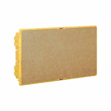 Bo� te de encastrés jaunes 18 modules DIN Line Space Bticino F315S18 Bo� te de encastrés jaunes 18 modules DIN Line Space Bticino F315S18