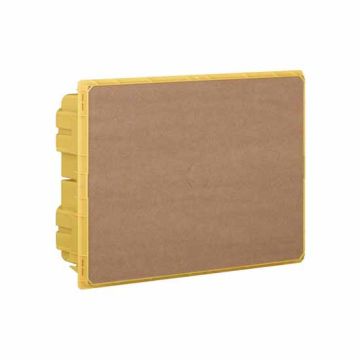 Bo� te de encastrés jaunes 8 modules DIN Line Space Bticino F315S8 Bo� te de encastrés jaunes 8 modules DIN Line Space Bticino F315S8