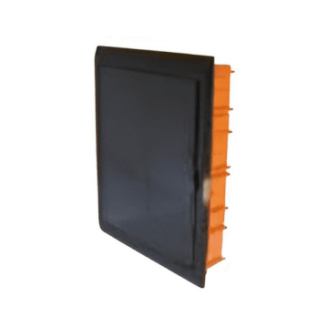 Tableau d'encastrement 36 modules avec cadre noir et porte fumée 315x365x80mm IP40 FAEG - FG14736 Tableau d'encastrement 36 modules avec cadre noir et porte fumée 315x365x80mm IP40 FAEG - FG14736