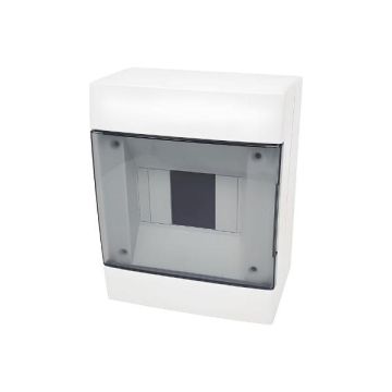 Tableau mural 4 modules blanc avec porte fumée 140x180x100mm IP40 FAEG - FG14404B Tableau mural 4 modules blanc avec porte fumée 140x180x100mm IP40 FAEG - FG14404B
