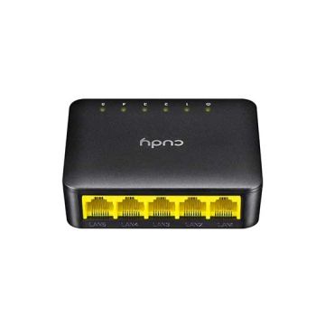 5-ports 10/100Mbps Desktop Switch LAN plug&play Cudy FS105D 5-ports 10/100Mbps Desktop Switch LAN plug&play Cudy FS105D