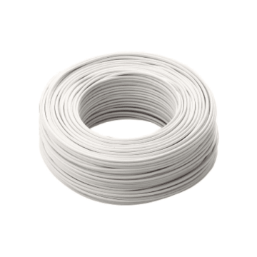 Câble électrique unipolaire cpr FS17 450/750 1X1,5mm² blanc écheveau 100m Câble électrique unipolaire cpr FS17 450/750 1X1,5mm² blanc écheveau 100m
