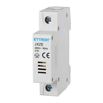 Sonnerie de sonnette électronique 5W 240V 1-module DIN Ettroit JXZE-1601