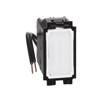 Onduleur éclairé Bticino Living Now 10AX avec led blue - 1 module K4004LB Onduleur éclairé Bticino Living Now 10AX avec led blue - 1 module K4004LB