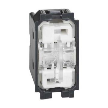 Commutateur double bouton 1-0-2 non illuminable BTicino Living Now - 1 module K4027 Commutateur double bouton 1-0-2 non illuminable BTicino Living Now - 1 module K4027