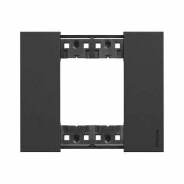 Bticino Living Now 2 Modules de couleur noir KA4802KG