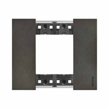Placca Bticino Living Now 2 Modules de l'Espace couleur KA4802NG Placca Bticino Living Now 2 Modules de l'Espace couleur KA4802NG