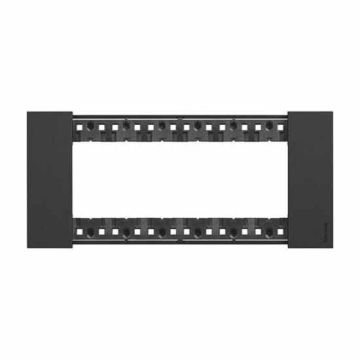Bticino Living Now 6 Modules de couleur noir KA4806KG