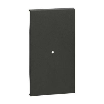 Couvrir Bticino Living Now pour Passerelle 2 modules noir KG30M2