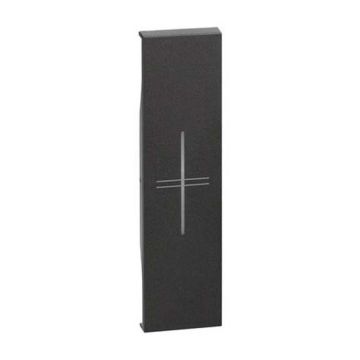 Couvrir Bticino Vivant Maintenant à la commande de l'obturateur noir KG32 Couvrir Bticino Vivant Maintenant à la commande de l'obturateur noir KG32