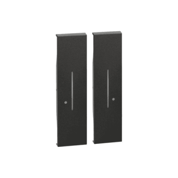 Couvercle BTicino Living Now pour double commande d'éclairage sans fil 1 + 1 modules - noir KG36M2 Couvercle BTicino Living Now pour double commande d'éclairage sans fil 1 + 1 modules - noir KG36M2