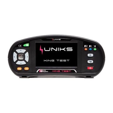 Écran tactile multifonction pour tester et certifier les systèmes électriques Uniks KINGTEST Écran tactile multifonction pour tester et certifier les systèmes électriques Uniks KINGTEST