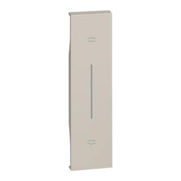 Couvercle illuminable BTicino Living Now pour bouton verrouillé et commande d’obturateur 1 module - sable KM05 Couvercle illuminable BTicino Living Now pour bouton verrouillé et commande d’obturateur 1 module - sable KM05