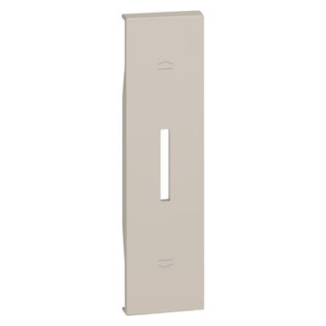 Couvercle BTicino Living Now pour la commande d’interrupteur de volet roulant - sable KM06
