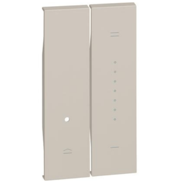 Couvercle BTicino Living Now pour variateur 2 modules - sable KM19 Couvercle BTicino Living Now pour variateur 2 modules - sable KM19