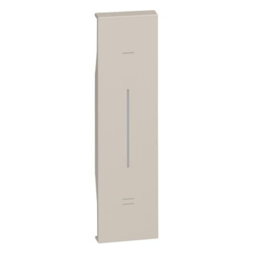 Couvercle éclairable BTicino Living Now pour interrupteur/gradateur 1 module - sable KM33 Couvercle éclairable BTicino Living Now pour interrupteur/gradateur 1 module - sable KM33