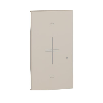 Couvercle éclairé BTicino Living Now pour le contrôle des câbles de volet roulant - sable KM43M2 Couvercle éclairé BTicino Living Now pour le contrôle des câbles de volet roulant - sable KM43M2