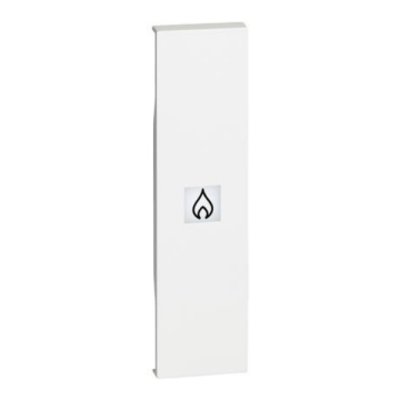 Couvercle lumineux BTicino Living Now avec symbole de chauffage 1 module - blanc KW01PN Couvercle lumineux BTicino Living Now avec symbole de chauffage 1 module - blanc KW01PN