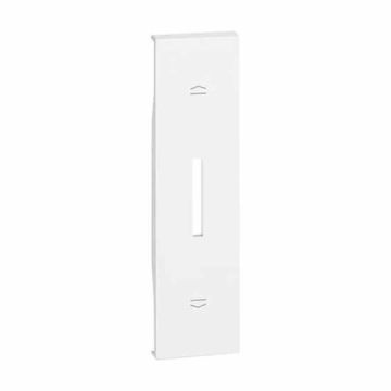 Couvrir Bticino Living Now pour Switcher de Contrôle des Volets roulants Blanc KW06 Couvrir Bticino Living Now pour Switcher de Contrôle des Volets roulants Blanc KW06