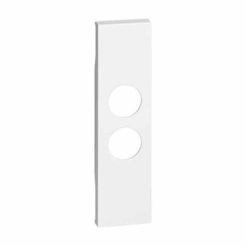 Couvrir Bticino Living Now pour prise TV-SAT, 1 Module-blanc KW09