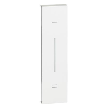 Couvercle BTicino Living Now éclairable pour interrupteur/variateur connecté 1 module - blanc KW33 Couvercle BTicino Living Now éclairable pour interrupteur/variateur connecté 1 module - blanc KW33